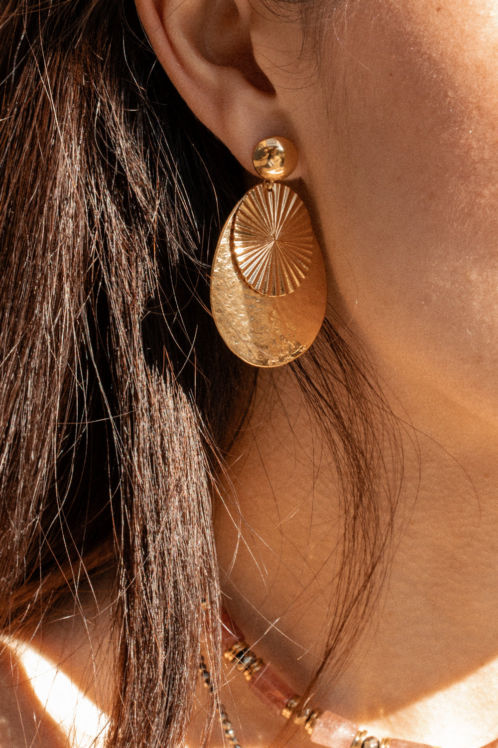 boucles d'oreilles statement, volumineuses