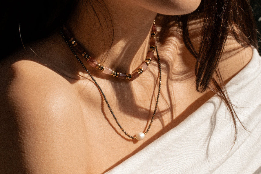 collier hippie chic