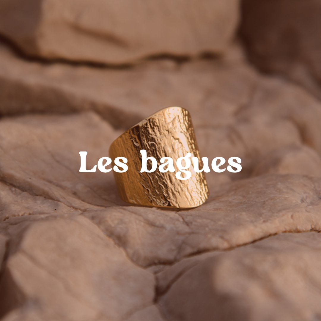 Les bagues - Soélia Bijoux