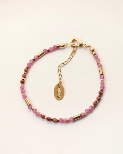 bracelet fin coloré