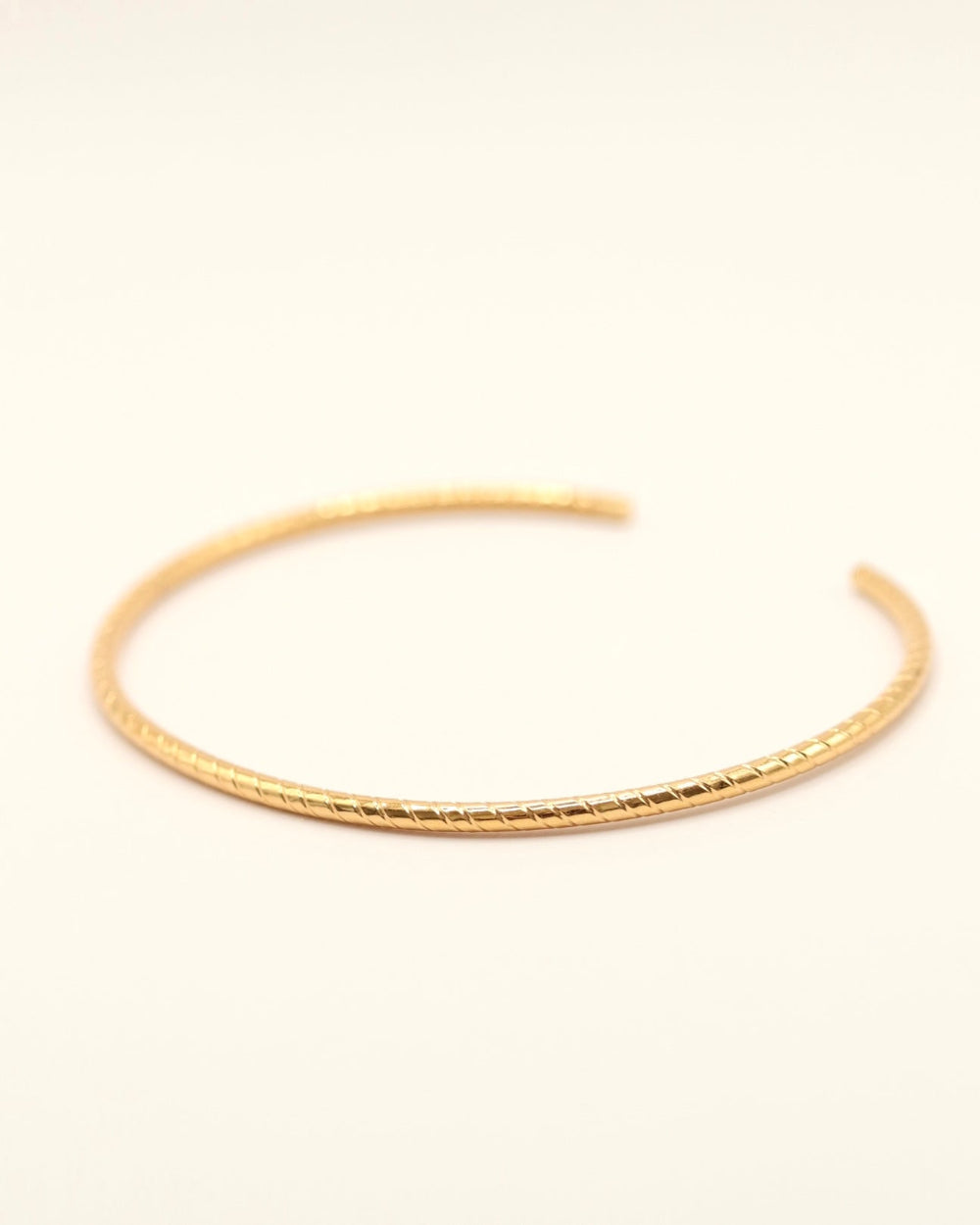 bracelet jonc doré bohème