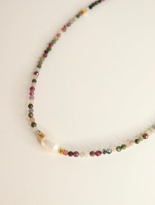 collier avec variation de couleurs